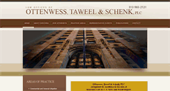 Desktop Screenshot of ottenwesslaw.com